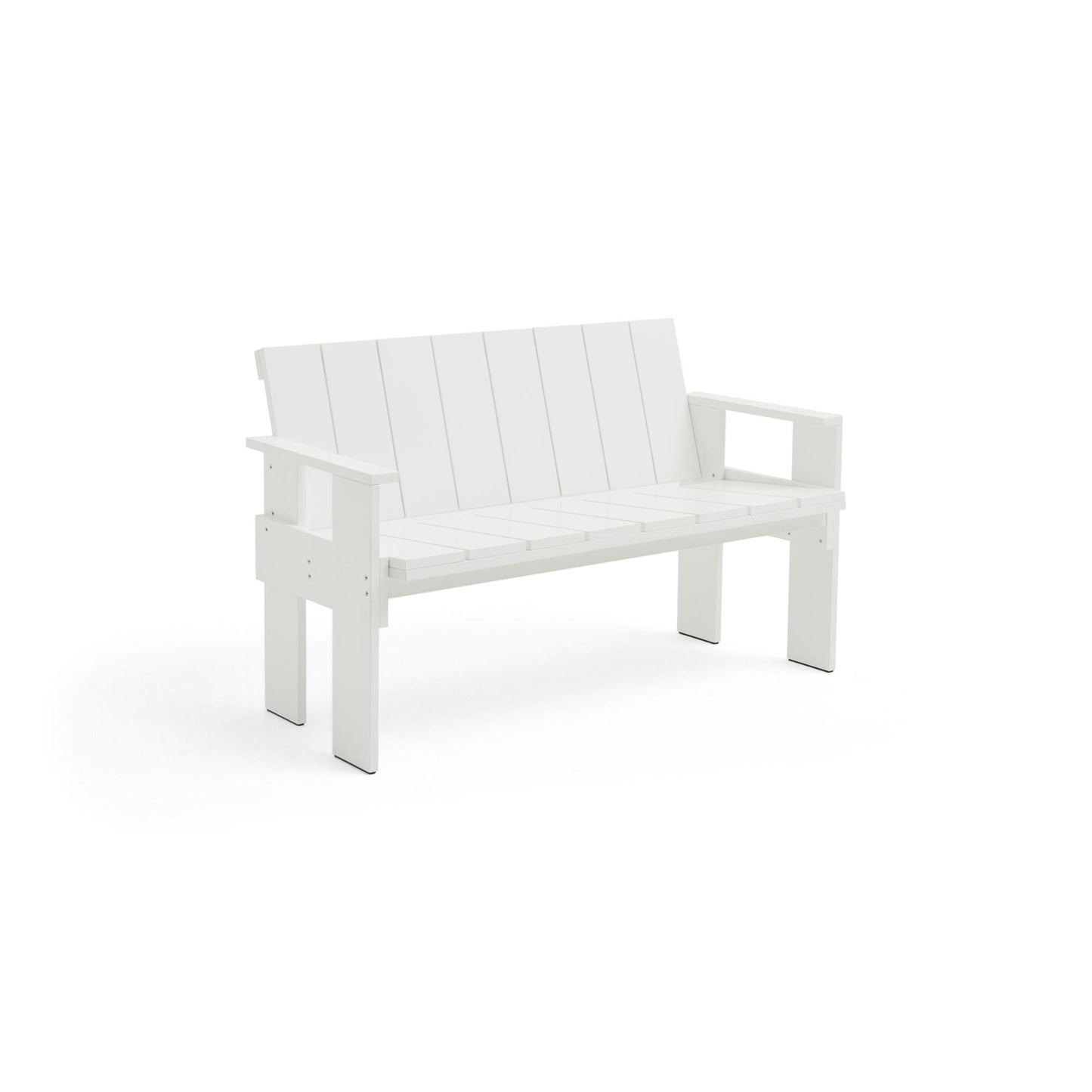 Crate Dining Bench by HAY #London White