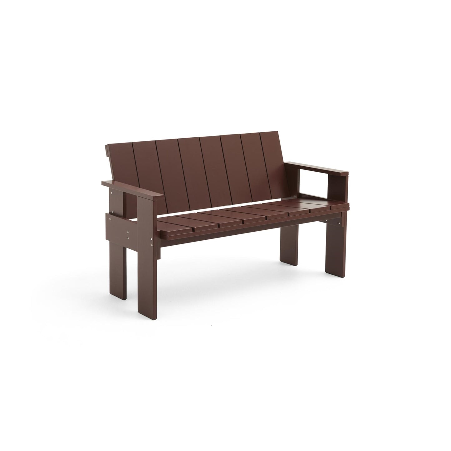 Crate Dining Bench by HAY #Iron Red