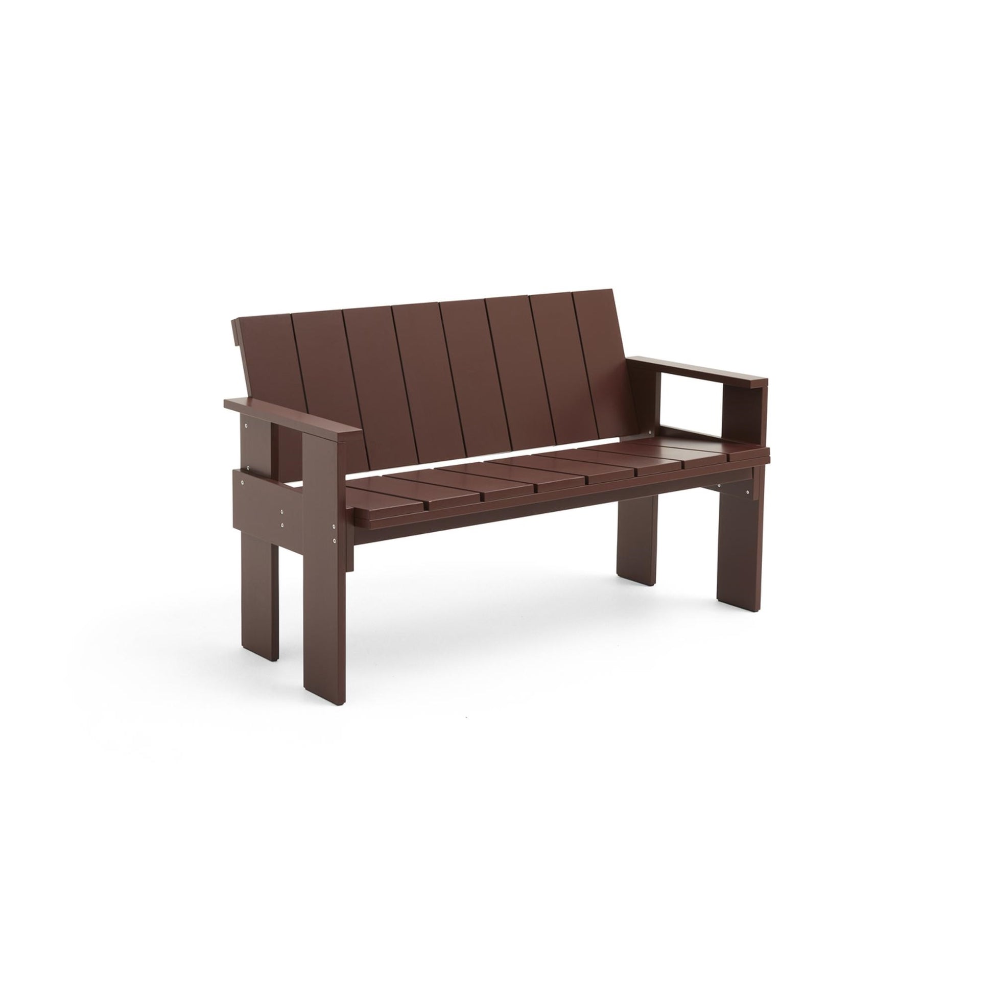 Crate Dining Bench by HAY #Iron Red