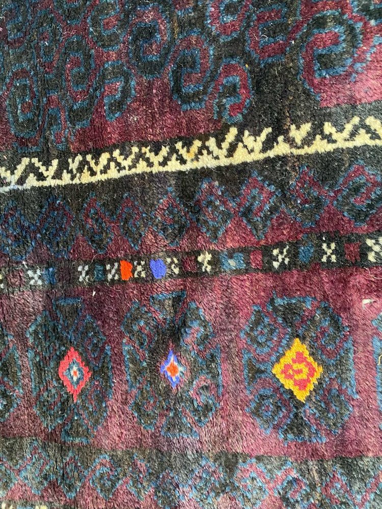 Afghan Grey Baluch Rug