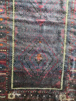 Afghan Grey Baluch Rug-YMM-1061734