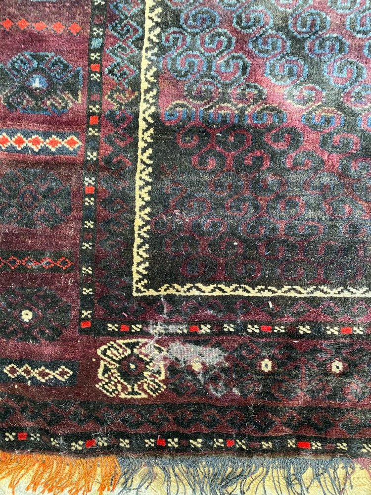 Afghan Grey Baluch Rug