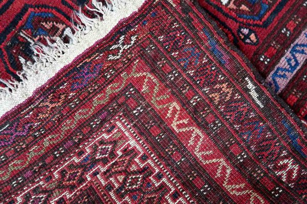 Afghan Handmade Ersari Rug, 1920s-JZV-1371683