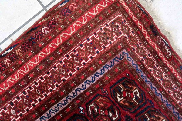 Afghan Handmade Ersari Rug, 1920s-JZV-1371683