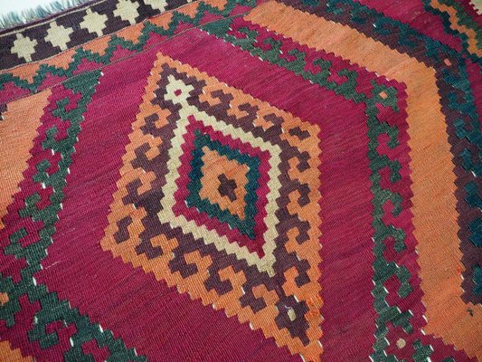 Afghan Nomadic Kilim Rug, 1930s-UZN-1393495