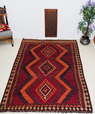 Afghan Nomadic Kilim Rug, 1930s-UZN-1393495