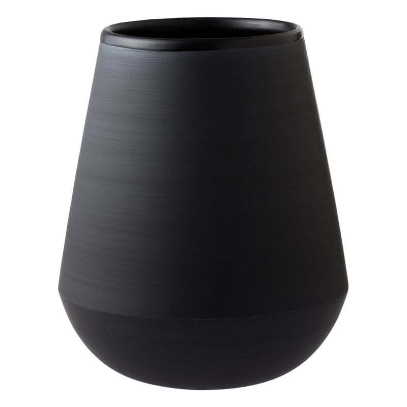 Eclipse vase by Vaidava Ceramics #black #