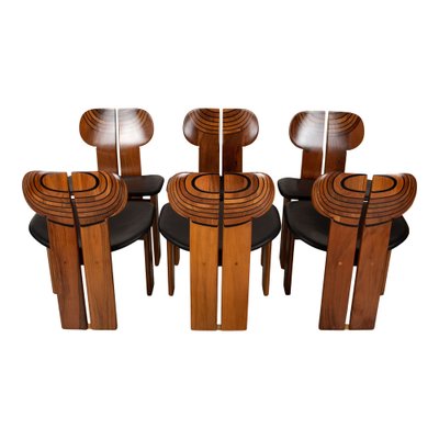 Africa Chairs by Tobia & Afra Scarpa for Maxalto, 1976, Set of 6-RPH-1807225