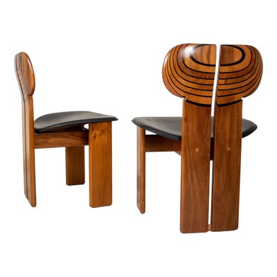 Africa Chairs by Tobia & Afra Scarpa for Maxalto, 1976, Set of 6-RPH-1807225