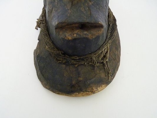 African Mask in Wood, 1950s-MZP-1815187