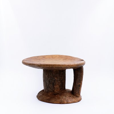 African Tonga Stool with Handle-NYF-2019062