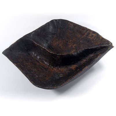 African Tribal Wooden Bowl, 1960s-GIW-1761674