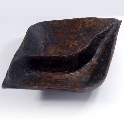 African Tribal Wooden Bowl, 1960s-GIW-1761674