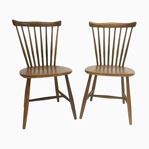 Afro Teak SH41 Nesto Chairs by Yngve Ekström for Pastoe, 1960s, Set of 2-UCH-1224676