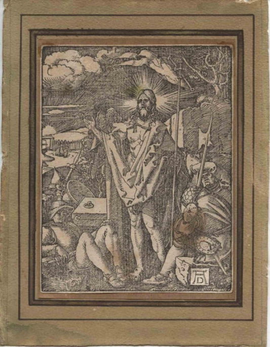 After Albrecht Dürer, The Resurrection, Original Woodcut, Early 20th-Century