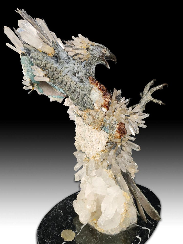 After Anthony Redmile, Eagle, Bronze & Minerals, 20th Century