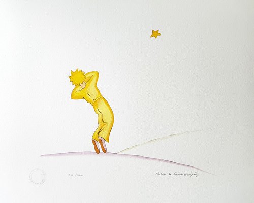 After Antoine De Saint Exupery After, The Little Prince, Lithographs, Set of 8-KHH-1244597