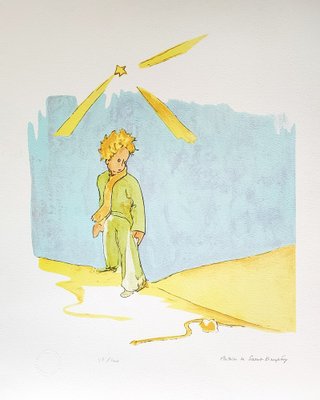 After Antoine De Saint Exupery After, The Little Prince, Lithographs, Set of 8-KHH-1244597