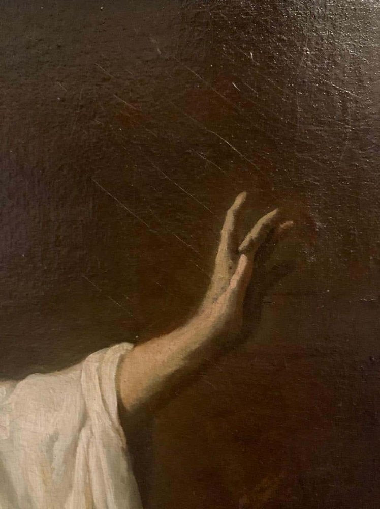 After Benjamin West, Saul Evoking the Shadow of Samuel, 18th Century, Oil on Canvas