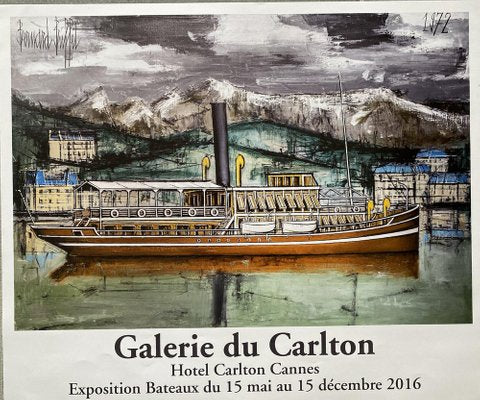 After Bernard Buffet, Boat, 20th/21st Century, Exhibition Poster-KHH-1333833