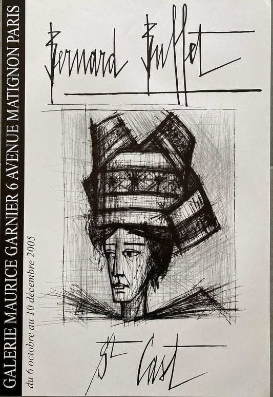 After Bernard Buffet, Saint-Cast, Exhibition Poster