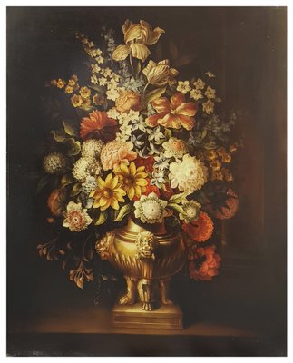 After Bosschaert, Flowers Still Life, 2009, Oil on Canvas, Framed-YUW-1309748