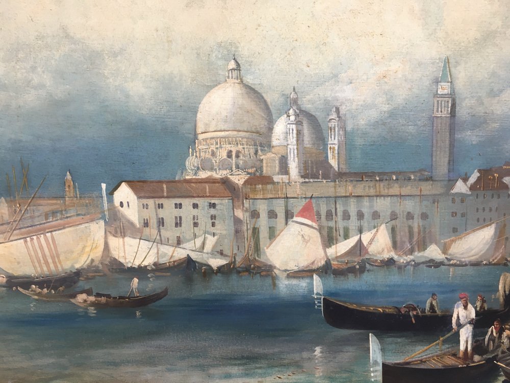 After Canaletto, Venetian Landscape, 2004, Oil on Canvas