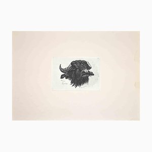 After Charles Coleman, The Buffalo, 1992, Original Etching-ZCI-1379758