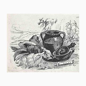 After Charles Coleman, The Still Life, Original Etching, 1992-ZCI-1379822