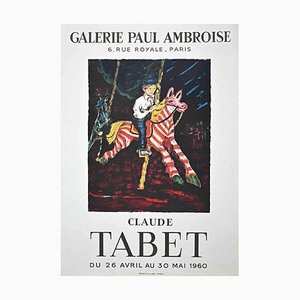 After Claude Tabet, Galerie Paul Ambroise Poster, Offset Print, 1960s-ZCI-1762042