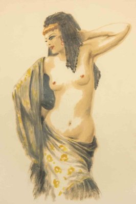 After Daniel Girard, Anita, Monotype, Early 20th Century-ZCI-2025223