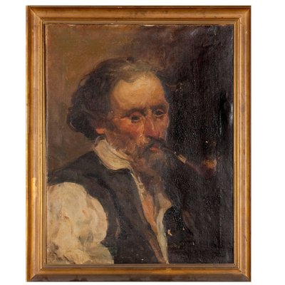 After Diego Velazquez, Portrait, 19th Century, Painting, Framed-PSK-1003270