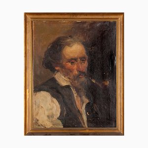 After Diego Velazquez, Portrait, 19th Century, Painting, Framed-PSK-1003270