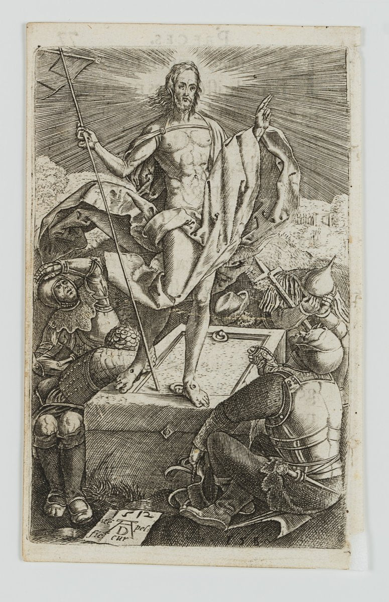 After Dürer, D. Stampelius, Auferstehung Christi, 1580, Copper on Paper