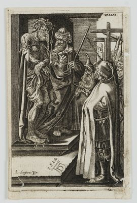 After Dürer, J. Goosens, Ecce Homo, 17th-Century, Copper Engraving-OJR-1273452