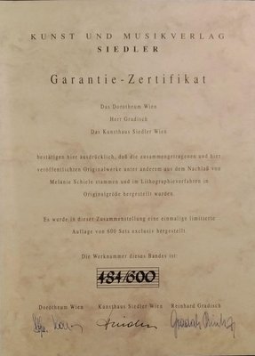 After Egon Schiele, Weiblicher Rückenakt, Original Lithograph-ZCI-2024926