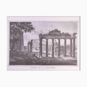 After G. Engelmann, Roman Temples and Ruins, Offset, Late 20th Century-ZCI-1788557