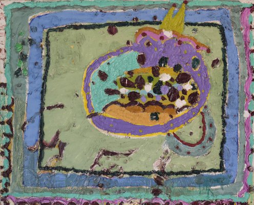 After Gillian Ayres, 20th Century, Oil on Canvas-AOI-1106870