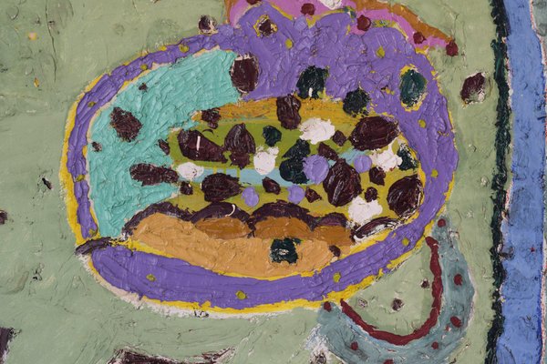 After Gillian Ayres, 20th Century, Oil on Canvas-AOI-1106870