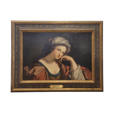 After Giovanni Francesco Barbieri Il Guercino, Sibyl, 1600s, Oil on Canvas-NUC-2027833