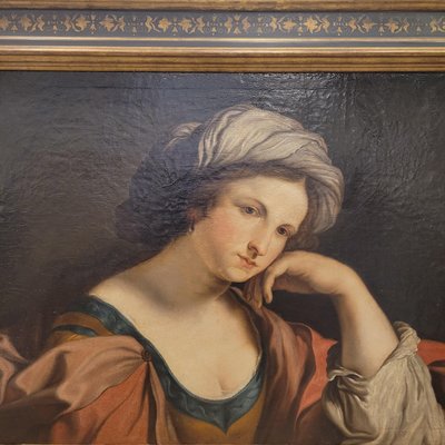 After Giovanni Francesco Barbieri Il Guercino, Sibyl, 1600s, Oil on Canvas-NUC-2027833