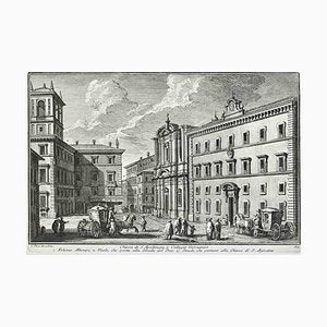 After Giuseppe Vasi, Chiesa di S.Apollinare, Etching, 18th Century-ZCI-1380130