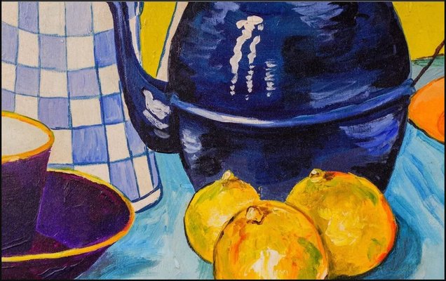 After Gyula Czimra, Table Still Life, 20th Century, Oil on Canvas-QOR-2029045