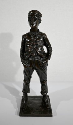 After H. Hertzberg, Le Siffleur, 19th-Century, Bronze-RVK-1341821