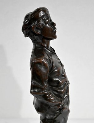 After H. Hertzberg, Le Siffleur, 19th-Century, Bronze-RVK-1341821