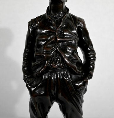 After H. Hertzberg, Le Siffleur, 19th-Century, Bronze-RVK-1341821