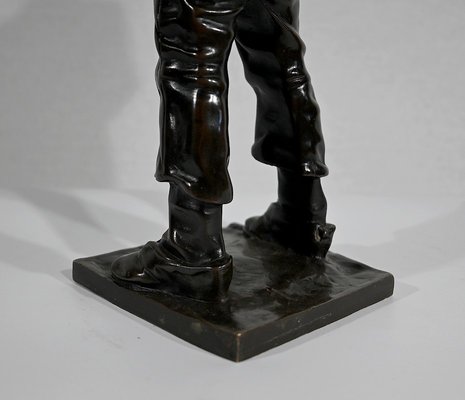 After H. Hertzberg, Le Siffleur, 19th-Century, Bronze-RVK-1341821