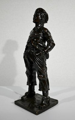 After H. Hertzberg, Le Siffleur, 19th-Century, Bronze-RVK-1341821