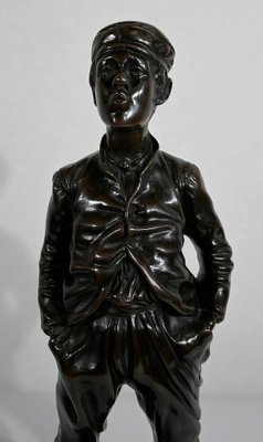 After H. Hertzberg, Le Siffleur, 19th-Century, Bronze-RVK-1341821