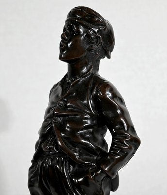 After H. Hertzberg, Le Siffleur, 19th-Century, Bronze-RVK-1341821